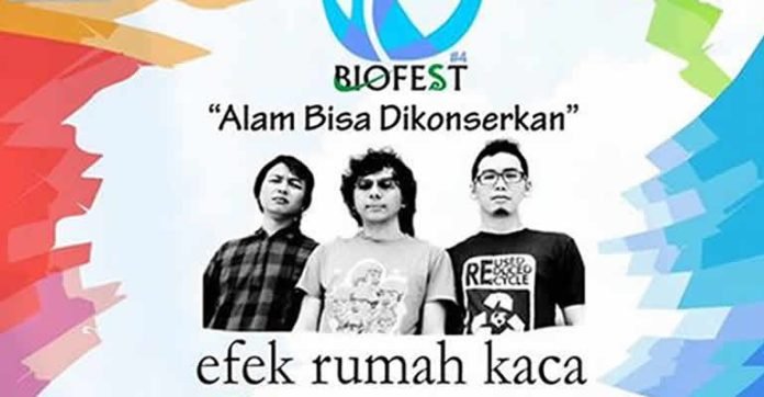 LAGU BARU EFEK RUMAH KACA BAKAL MEMBUMIKAN BIOFEST 2015