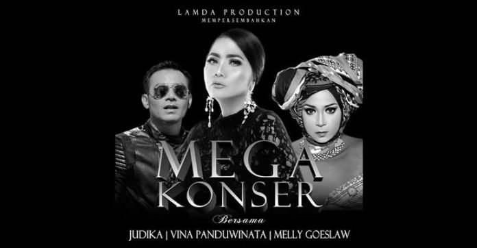 MEGA KONSER TAMPILKAN TIGA PENYANYI LINTAS ERA