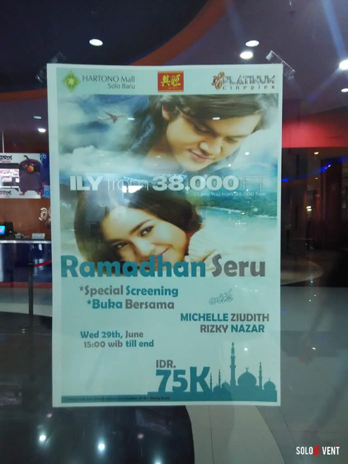 I LOVE YOU FROM 38.000 FEET GELAR SPECIAL SCREENING DAN BUKA BERSAMA DI HARTONO MALL